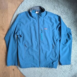 Patagonia blue zip jacket